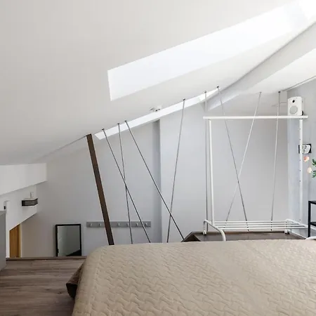 Stylish Paupys Loft With Balcony & View With Free Parking Apartment Vilnius