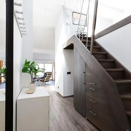 Apartment Stylish Paupys Loft With Balcony & View With Free Parking Vilnius
