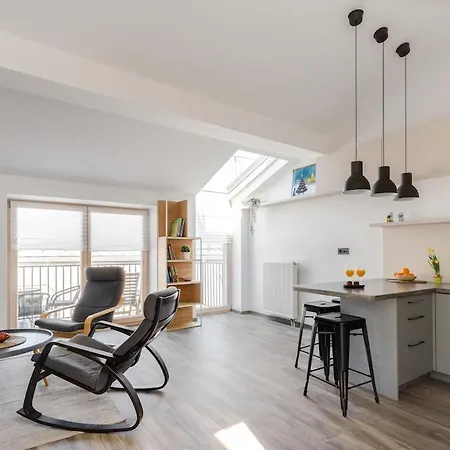 Apartment Stylish Paupys Loft With Balcony & View With Free Parking Vilnius